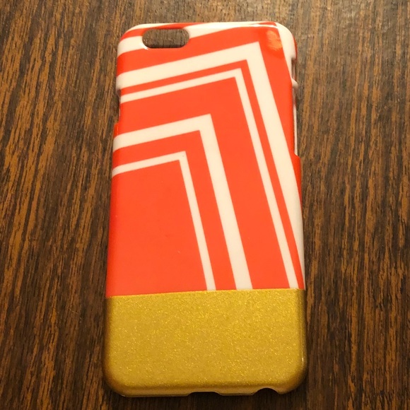 iPhone 6 Case Gold/White/Orange - Picture 3 of 3